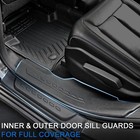 Floor Mats Cargo Mat For 2021-2025 Jeep Grand Cherokee L Captain Chair only For
