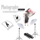 Studio Light Video Photo 4x 33  Umbrellas Photography Kit Backdrop Lighting Set