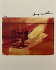 Andy Warhol  Original Print Hand-signed Litho   Coa   Appraisal Of  3 500 