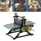 Small Printmaking Rubbing Typographic Machine Letterpress Printing Gravure Press
