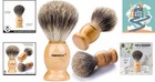Pure Badger Shaving Brush Beige 4x1 5x4 Inches For Father s Day