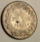 1831 France Silver 5 Francs Coin