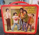 Vintage Welcome Back Kotter Lunch Box W  Thermos  1977 John Travolta