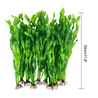 10pcs Artificial Grass Aquarium Ornament Water Plant Plastic For Fish Large Tank