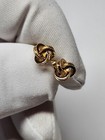 Gold  Silver  Rose Plated  Stud Earrings Unisex Fashion Jewelry Women  Men