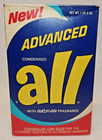 Pair Of Vintage 1960s All Advanced Laundry Detergent Full Boxes Nos 1 5lb
