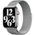 Oem Apple Watch Band-milanese Loop  45mm -silver-compatibility 42 44 45 46 49mm
