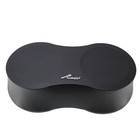 Dual 6  Wood Vinyl Covered  Rear Deck Speaker Pod - Black