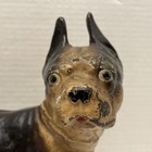 Vintage cast Iron Hubley Or Style Boston Terrier bulldog 10  Door Stop