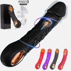 Realistic G Spot Vibrator Dildo Clit Massager Anal Stimulator Sex Toys For Women