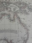 1826 Oceania Australia New Guinea New Zealand French Map Reprint W frame