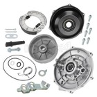 Rear Brake Drum Hub Plate Cover Seal Kit For Honda Foreman Rubicon 500 2001-2014