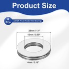 6 X Thrust Needle Roller Bearings 15x28x4mm Needle Roller Thrust Bearing