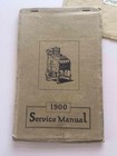 Vintage 1930 Cataract 1900 Washer Co  Service Manual Clothes Washing Machine