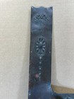 Vintage Brass Door Escutcheon Shield Finger Plate Keyhole Cover Ornate Knob