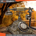 Vintage Handset Telephone Antique Old Fashioned Rotary Dial Phone Home Decor Usa