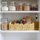 Decorative Toilet Paper Storage Basket  Modern Farmhouse Home Decor Scalloped Ba