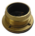 Ldr 2  Cast Brass No Caulk Shower Drain W Stainless Steel Strainer