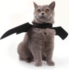 Bat Wing Cat Costume Halloween Pet Outfit For Small Dogs Kittens Party Dress