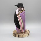 Navajo Folk Art-crow In Purple  By Ray   Orleen Lansing-native American