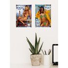 Taste Good Times Beer Metal Sign    sexy Fishing Girl Wall Decor Beer Read Des  