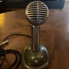 Vintage Shure 520slb Green Bullet Controlled Magnetic Microphone W s36 Stand