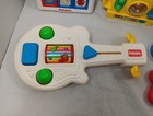 Vintage Playskool Toys Lot Busy Guitar Camera Doctors Bag Match Game