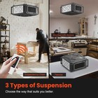 Abestorm Decdust 780ig Air Filtration System Dust Collector W remote F  Workshop