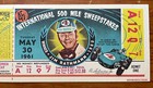 Indianapolis 500 Ticket 1961 Jim Rathmann Replica Ims Indy Motor Speedway Race