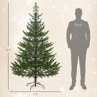 6ft Artificial Sparse Christmas Tree With Steel Stand