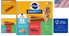 Pedigree Dentastix Large Dog Treats   Beef   Fresh  2 73 Lb  Variety
