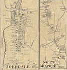 Upton Hopedale Milford Ma 1870 Maps With Homeowners Names Shown