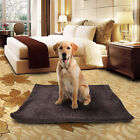 Waterproof Warm Soft Fleece Pet Blanket Large Cat Dog Kennel Bed Mat Pad Cushion