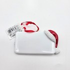 Kurt Adler Santa Hat Christmas Photo Frame Personalizable Ornament Holiday Decor