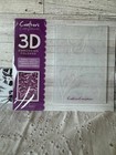 3 Assorted Embossing Folders Various Brands New Scrapbooking Cardmaking