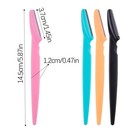 12pcs Eyebrow Razors Facial Hair Shaver Trimmer Face Hair Removal Safety Shaper