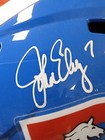 John Elway Autographed Full-size Replica Helmet     Beckett Authenticated