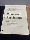 Fcc Rules   Regulations The Federal Communication Commission Oct 1982  3  Volume
