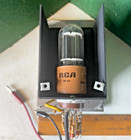 Rca 1p28a Photomultiplier Tube With Housing And Socket  Ip28a  Pmt