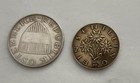 Vintage Austrian Coins  Silver 10 Schilling Dated 1958 And Bronze 1 Schilling