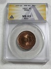1937 Peru 2 Centavos Graded Ms 63 Rd By Anacs Low Mintage