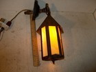 Antique Porch Tim Metal Arts   Crafts Electric Wall Light