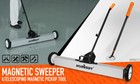 36  Rolling Magnetic Sweeper Pickup Tool With Wheels 45  Telescoping Handle H-d