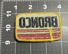 Vintage Blue Ford Bronco Embroidered Iron-on Patch 3x2 
