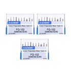 Azdent Dental Fg Diamond Burs Crown bridge Preparation Molar Teeth Kit Fg-102
