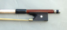 Pretty Nickel Mounted Pernambuco Violin Bow Unstamped 61 5 Grams Excellent  