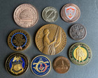 Mixed Lot Of  10  Medals Tokens Coins Misc