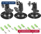 Camera Bracket Mount 3 Pcs Security Wall 363 75 Cubic Centimeters  Black