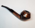 Cesare Ultra Splendida Estate Briar Pipe - Bent Bulldog - Made In Italy