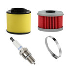 Air Oil Filter Spark Plug Tune Up Kits For Honda Fourtrax 300 Trx300 1988-2000